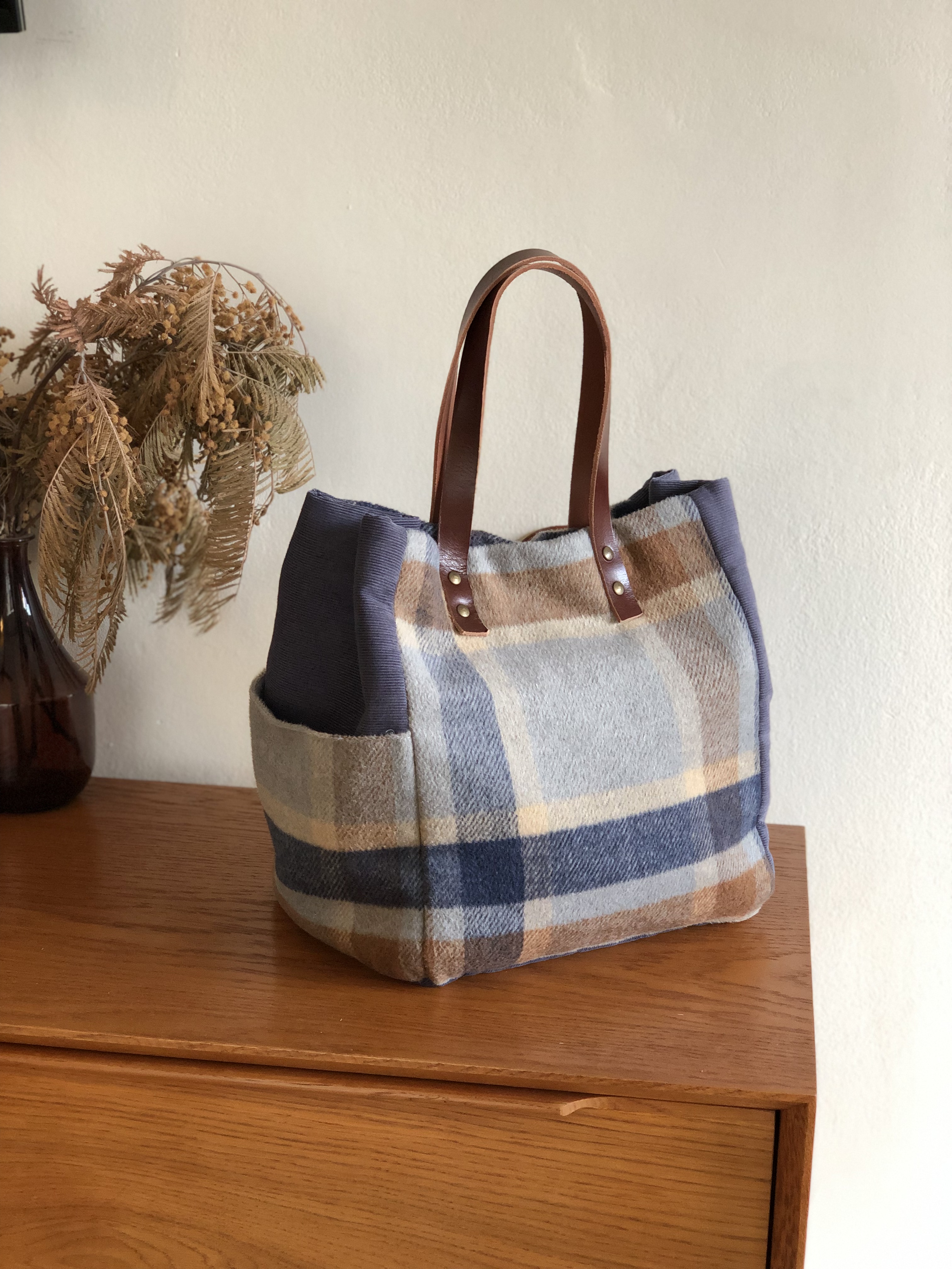 Kit de costura - Bolso de franela